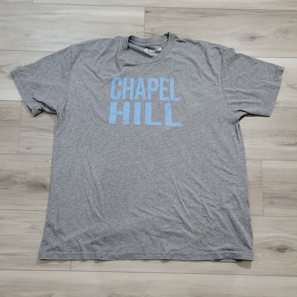 Chapel Hill T-Shirt Men's 2XL Gray Carolina Tarheels The Home T Short Sleeve
